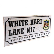 Tottenham Retro Street Sign - Multi-Colour,18.00 x 40.00 cms