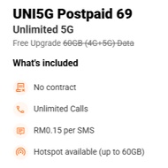 Unifi Mobile Postpaid 69