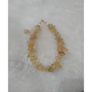 citrine crystal bracelet
