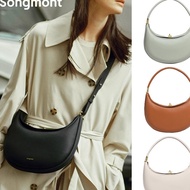 Songmont Mountain Has Songmont Leather Medium Moon Curved Commuter Shoulder Armpit Bag