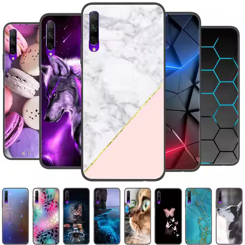 For Huawei Y9S phone case on for Huawei y9 S back cover bumper coque for Huawei Y9S silicone tpu sof