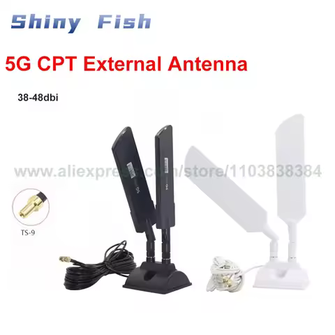 1PCS ZTE Huawei FiberHome 5G Router Antenna CPE PRO Wireless Network Card External Antenna 38-48Dbi 