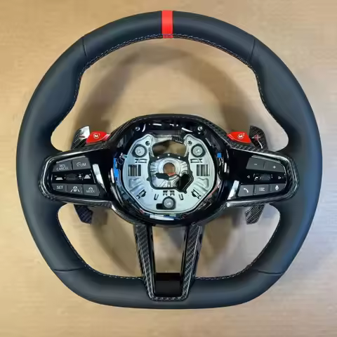 For BMW M2 G87 M3 G80 G20 G21 M4 G82 M Carbon Steering Wheel