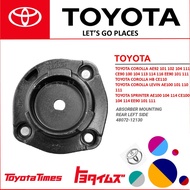 FRONT ABSORBER MOUNTING SET FOR TOYOTA COROLLA AE92 101 HB CE110 COROLLA LEVIN AE100 101 SPRINTER AE