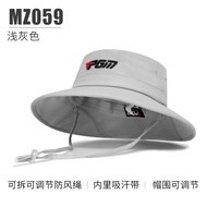 PGM Men Golf Hat Adjustable Windproof Rope Cap Waist Sweat-absorbing Band Fisherman Hats MZ059