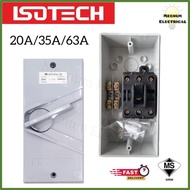ISOTECH Weatherproof Enclosed Isolator 3P ｜20A/35A/63A｜