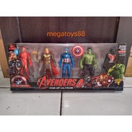 CHILDREN'S TOYS-Super Hero Avengers 4 Contents 5 Hero 2155/ contents 4 Hero 2114