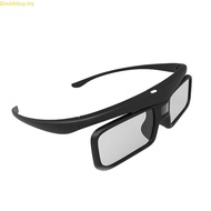 Doublebuy 3D Glasses Shutter Glasses Eyewear 3D DLP Link Active Shutter Eyeglasses for All DLP Proje
