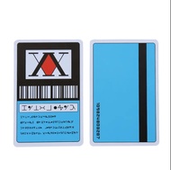 HXH Hunter ID Card (Blue), Hunter Exam- Anime Manga Cosplay Accessories Merch Gift