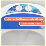 ▤ ¤ ✁ ◹ Product details of Astron ST-8582 Single Tub Washing Machine (Blue) | 8.5 kg | Free Washboa