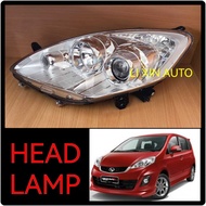 PERODUA ALZA 2014-2018 HEAD LAMP HEAD LIGHT LAMPU BESAR DEPAN KERETA ALZA