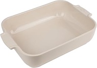 Peugeot 60046 Appolia, 32cm Rectangular Baking Dish, 12.5 x 8.25 inch, Ecru