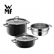 [特價]【WMF】Fusiontec Compact 可堆疊湯鍋蒸鍋三件組 2