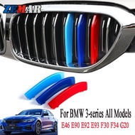 3Pcs Abs For Bmw G20 E90 E91 E92 E93 F30 F34 E46 Coupe 3 Series Gt Car Racing Grille Trim Strap Clip