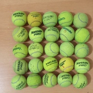 BOLA TENIS BEKAS PER 6 PCS  / BOLA TENIS BEKAS TERMURAH DAN TERLARIS