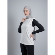 INNER SLEEVELESS TOP RIP KNIT