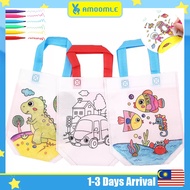 DIY Environmental Protection Graffiti Bag Handmade Painting Non-Woven Bag Kids Filling Drawing Toys