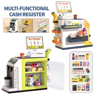 JG-668 Cash Register Toy Simulated Fast Food Counter Shopping Play Gift Kids