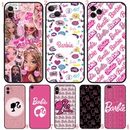 iPhone 15 16 17 Pro Max 16e 15 16 Plus P1 B.arbie Anime Soft black phone case