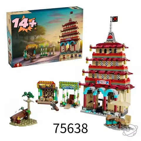 NEW 926pcs Navigation King Luffy Battle at Arlong Park 75638 Fish Man Arong Park Building Block Mode