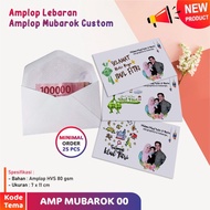 Amplop lebaran Custom Amplop Custom foto dan nama AMPLOP FOTO