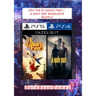 PS4 PS5 It Takes Two + A Way Out Hazelight Bundle (Digital Download)