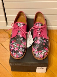 Agnes b 特別版花花皮鞋(size 39)