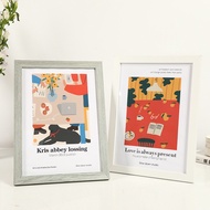 Wooden Photo Frame A4 Photo Frame Art Picture Frame Frame 4 Open 8k Simple Photo Frame Wall Hanging