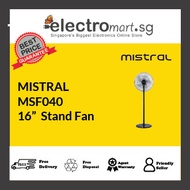 MSF040 16”  Stand Fan MISTRAL