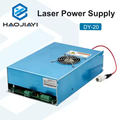 DY-20 CO2 Laser Power Supply 150W-200W High Voltage PSU for CO2 Glass Laser Tube Engraving Cutting M