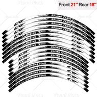 Hotsale✈ Reflective Motorcycle Wheel Sticker Motocross Rim Stripe Decals For CRF450R CRF300L CRF250R
