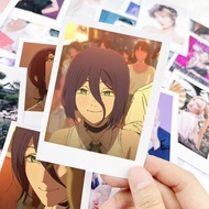 Reze 3inch 30pcs Card Bookmark Kawaii Chainsaw Man Anime Goods Pagination Mark Book Clip Cute Lomo C