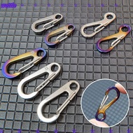 WATTLE D Carabiner  EDC Gear Hang Buckle MIni Titanium Alloy Camping Keyring