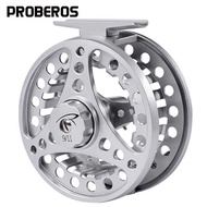PROBEROS All-Metal Fly Fishing Reel Fly Reel Front Reel Ice Fishing Reel Large Fishing Reel Fishing 