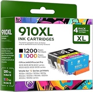 910XL Ink Cartridges Replacement for HP 910XL 910 XL Ink Cartridges Combo Pack for OfficeJet Pro 801