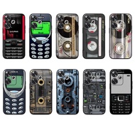 for Redmi Note 11 11S PRO 4G 5G K20 K30 K30i Zoom Nokia Soft black phone case