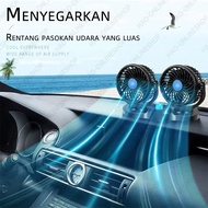 Kipas Angin Mobil Double Fan 12V/24V / Kipas Angin Mobil 12Volt / Kipas Mobil