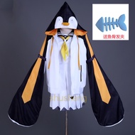 Petra Gurin COSPLAY Cosmart Vtuber Nijisanji Petra Gurin Penguin Hoodie Sailor Suit Uniform Cosplay 