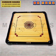 (Big) Wooden Carrom Board Striker Games Papan Karom With Checker/Papan Permainan Carrom