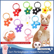 Cat Shop Flower Bells Colorful Cat Bells Pet Colorful Flowers
