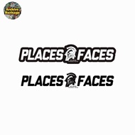 Sticker Places+Faces Kojima production logo collaboration clothing streetwear video games sticker