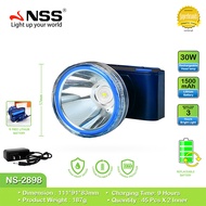 NSS Headlamp Outdoor camping Portable LED Headlamp USB charging Fishing headlights flashlight