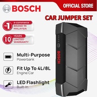 BOSCH High Powerful Car Jump Starter With Flashlight Car Jump Start Power Bank Set