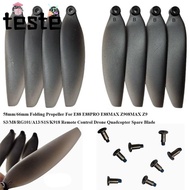 Folding Propeller Blades, Black Plastic Remote Control Drone Parts, Universal 58mm/66mm Quadcopter S