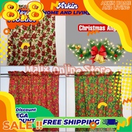 Christmas Angel Non Ring Window Curtain Geena 68x58 Inches