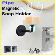 ST2 Wall Mounted Magnetic Soap Holder for Shower Suction Cup Soap Holder for Bathroom Soap TS2