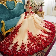 PROMO / TERMURAH 1611005 Gaun Pengantin HQ KW1 Wedding Gown Wedding
