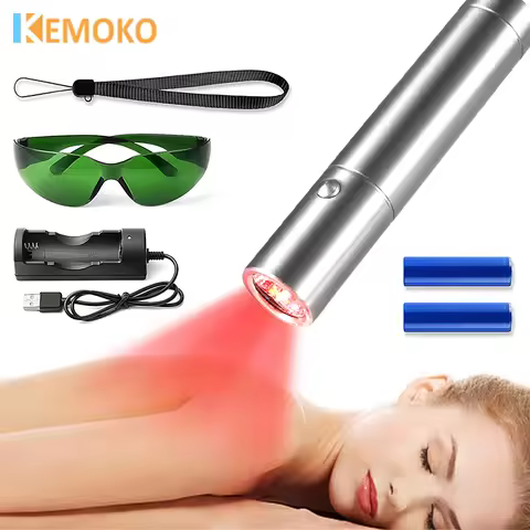 Red Light Therapy Device Pen for Body Therapy Skin Care Health 630nm, 660 nm, 710 nm, 850nm, 900nm N