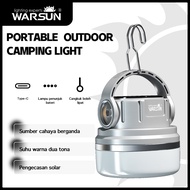 Warsun ES06 outdoor camping light solar charging lighting tent light led outdoor lighting