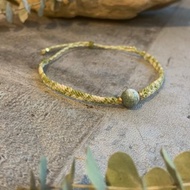 水草瑪瑙編織手環